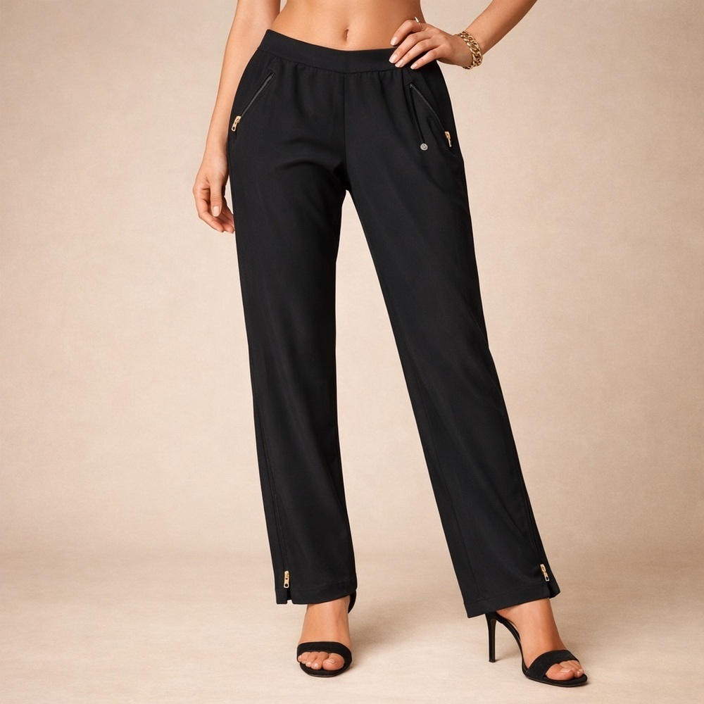 Asics Black Straight Leg Women's Pants